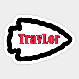 Kansas City Chiefs - Travis & Taylor Sticker